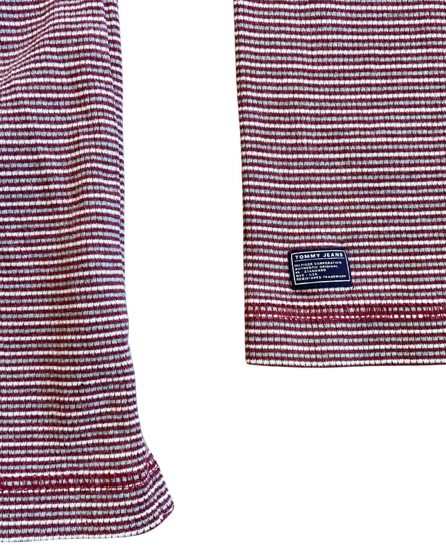 Tommy Jeans Striped Long Sleeve Shirt (XL)