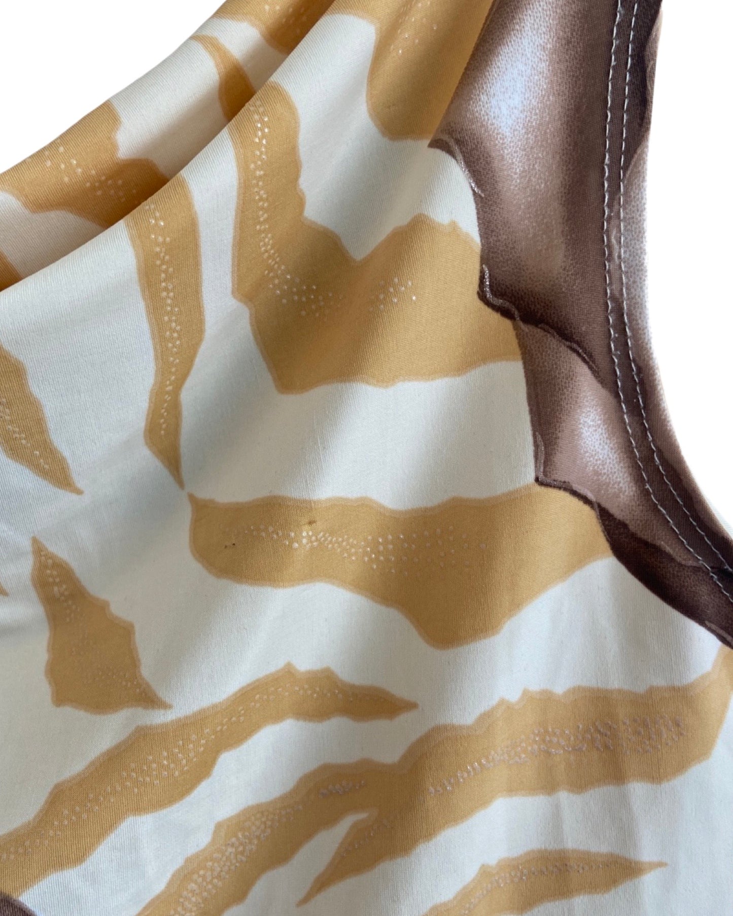 Y2K Tiger Rose Top (S-M)