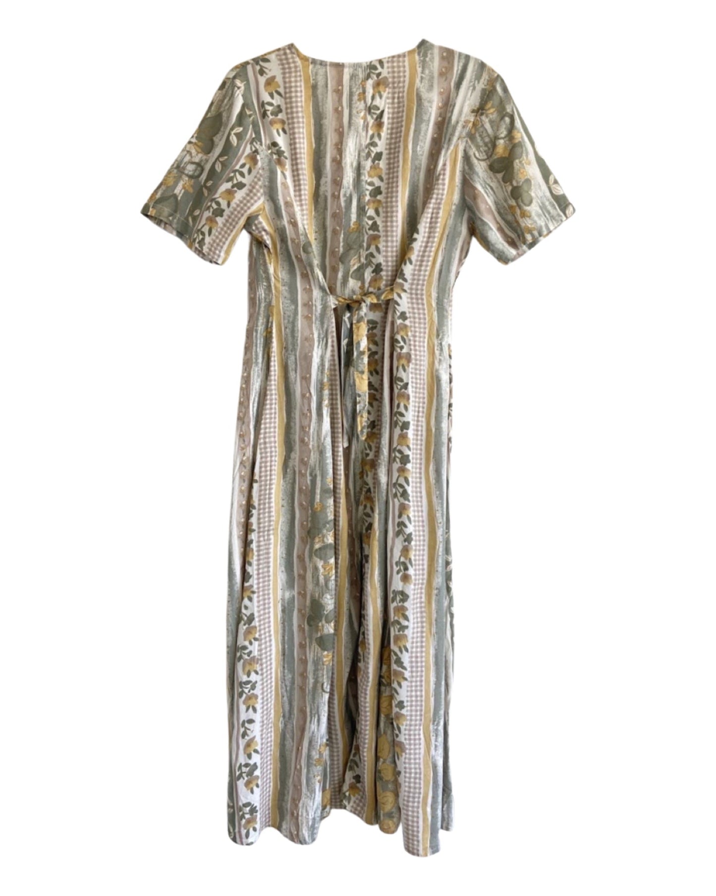 Multi Print Maxi Dress (M-L)