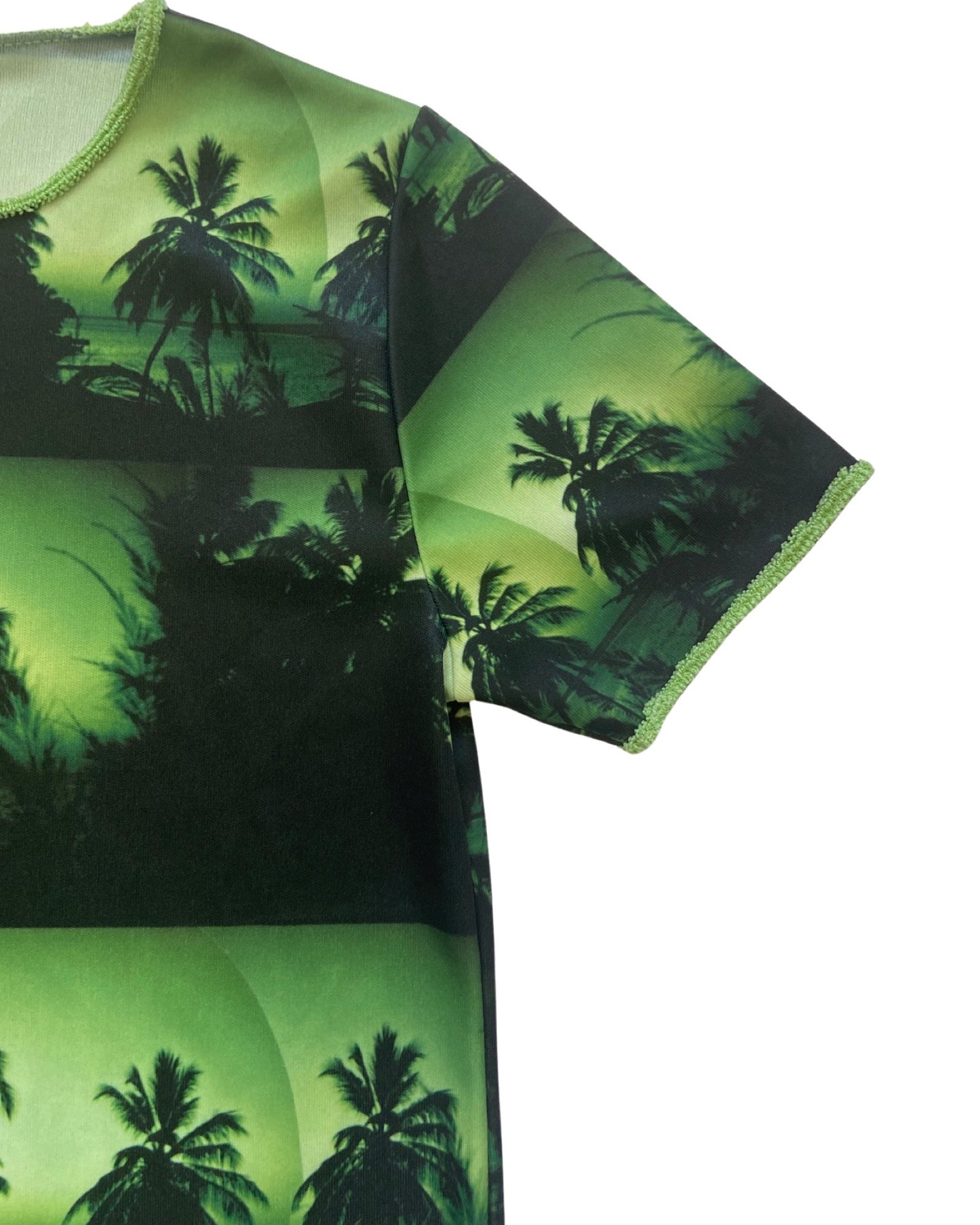 Green Paradise Baby Tee (S-M)