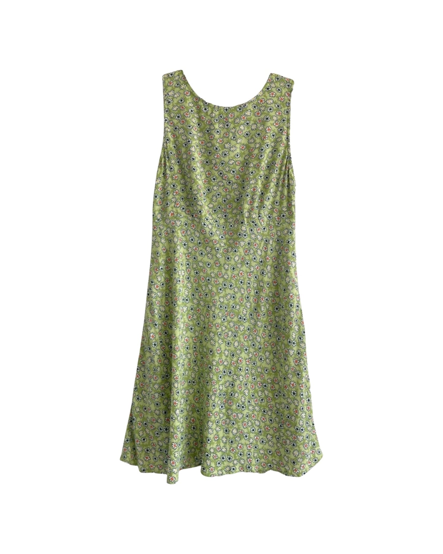 Green Floral Dress (M)