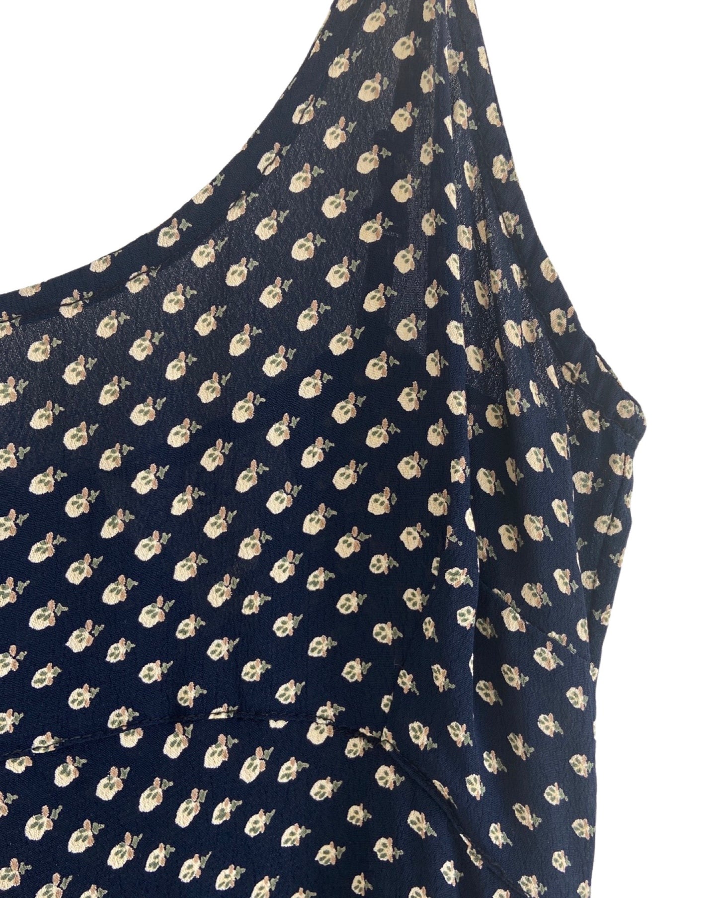 Floral Bouquet Printed Dress (M)