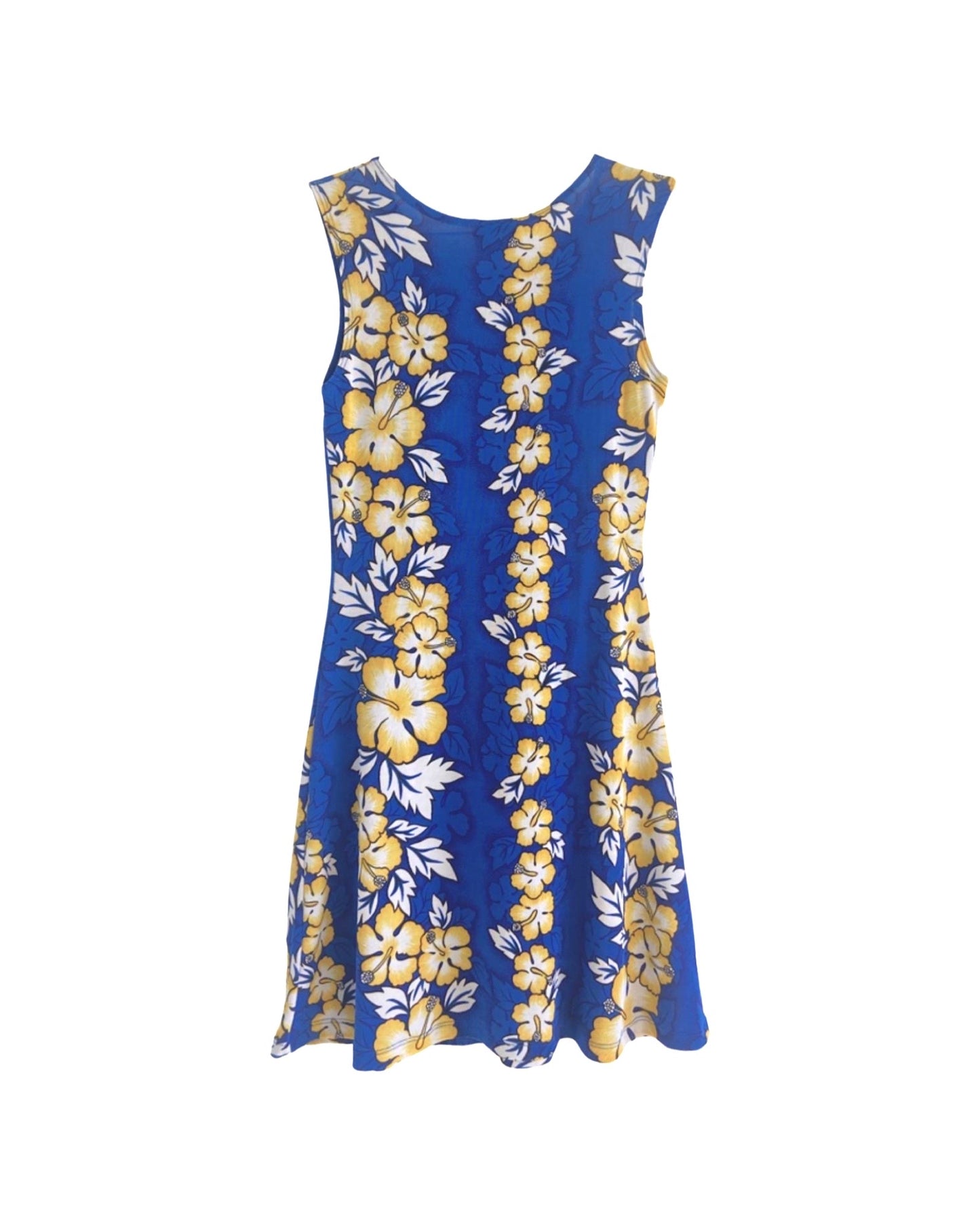 Blue Hawaiian Dress (M)