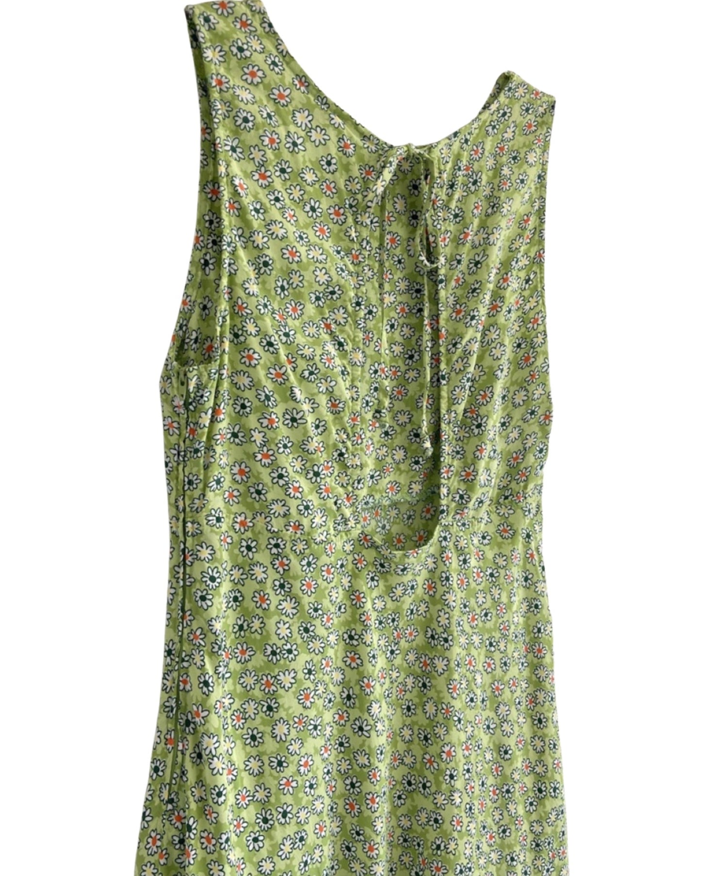 Green Floral Dress (M)
