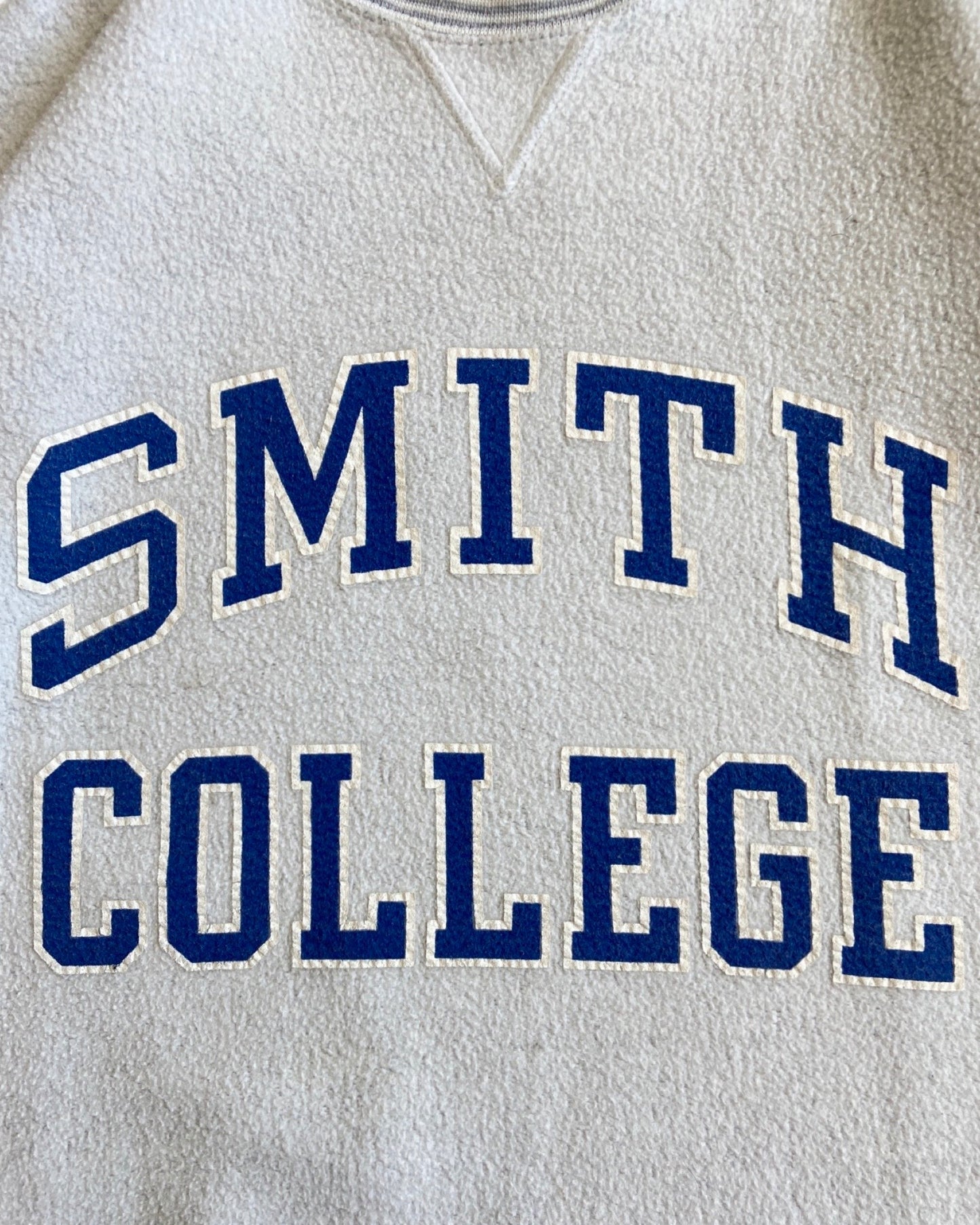 "Smith College" Reversed Sweatshirt (M)