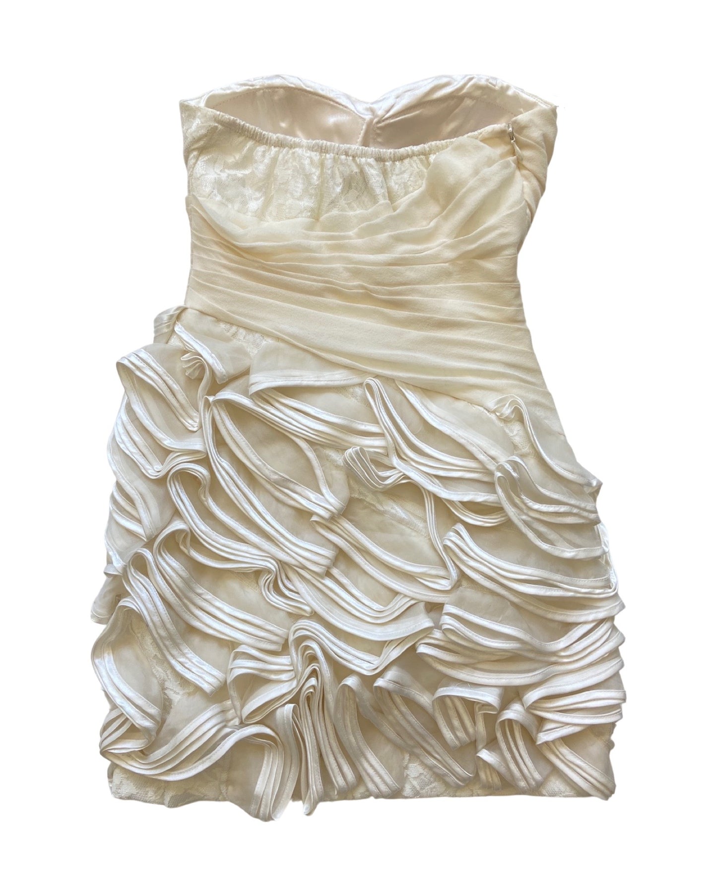 Silk Ruffle Party Dress (2).