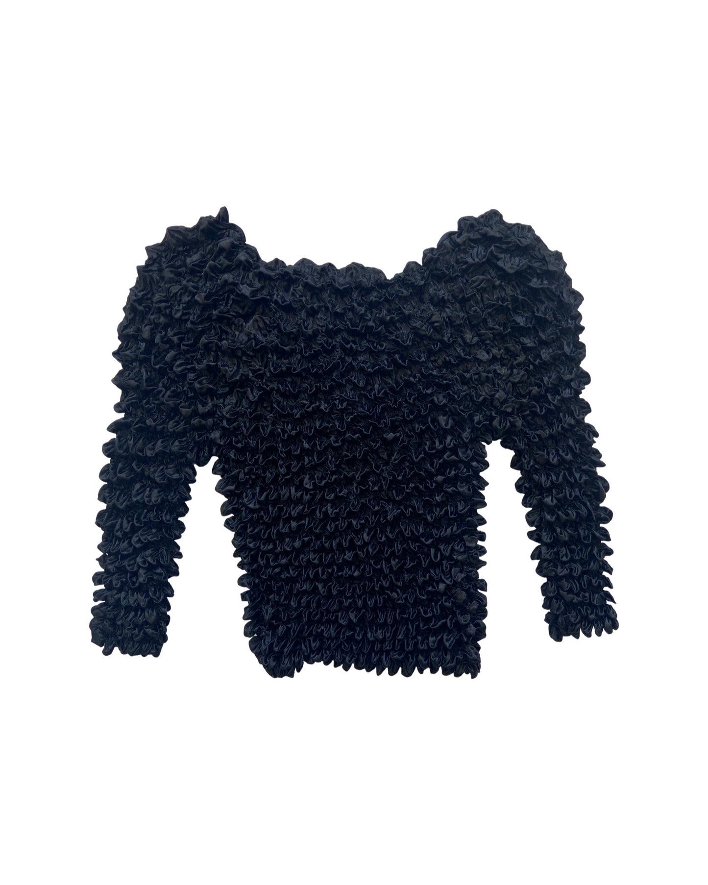 Black Popcorn Shirt (S-L)