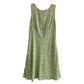 Green Floral Dress (M)